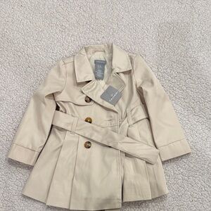 Tahari Kids Light Beige Trench Coat - NWT